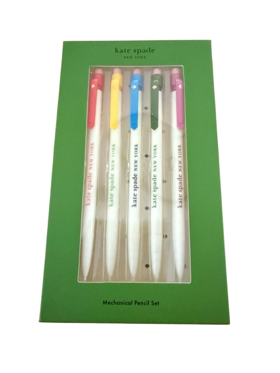 kate spade | Office | Kate Spade Multicolor Mechanical Pencil Set Of 5 ...